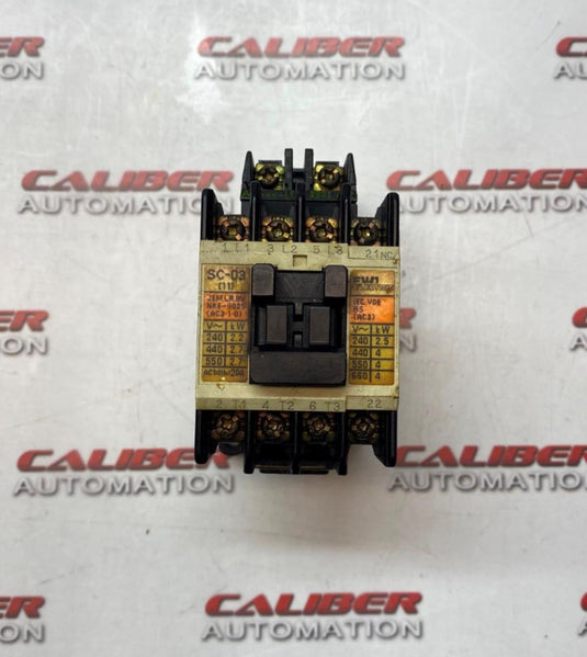 Fuji Electric SC-03 Contactor - Caliber Automation Online Store