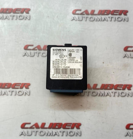 SIEMENS 3RH2911-1GA04 Auxiliary Switch Block - Caliber Automation Online Store