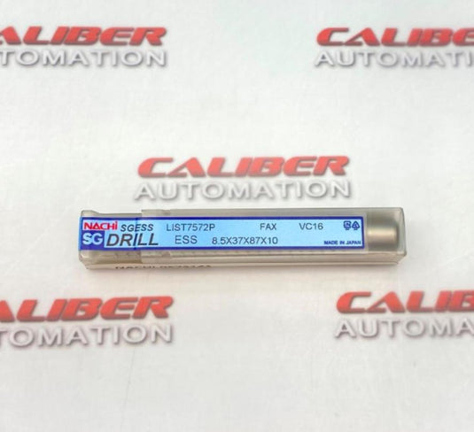 NACHI 0573161 8.50mm 135° Powdered Metal Cobalt Screw Machine Length Stub Drill - Caliber Automation Online Store