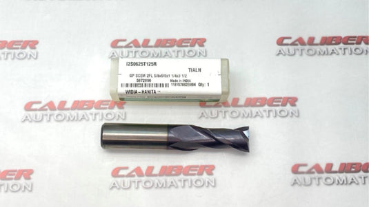 WIDIA HANITA I2S0625T125R Solid Carbide Endmill 2FL 5/8 - Caliber Automation Online Store