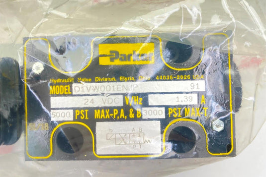 PARKER D1VW001ENJP 91 Solenoid Valve 24VDC - Caliber Automation Online Store