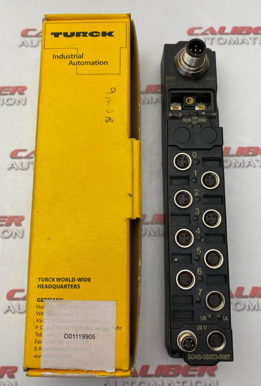TURCK SDNB-0800D-0007 Fieldbus, Fieldbus Accessories, DeviceNet - Caliber Automation Online Store