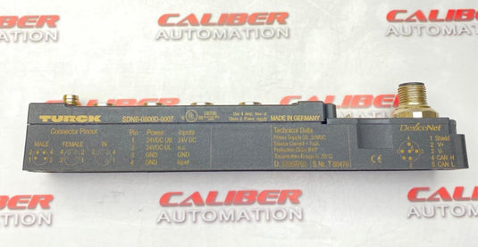 TURCK SDNB-0800D-0007 Fieldbus, Fieldbus Accessories, DeviceNet - Caliber Automation Online Store
