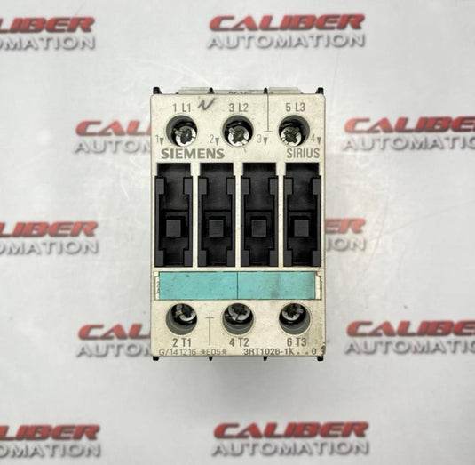 SIEMENS 3RT1026-1KB40 Contactor - Caliber Automation Online Store