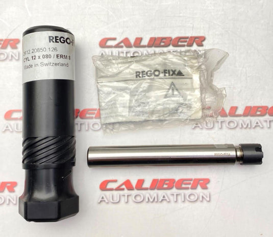 REGO-FIX 2612.20850.126 CYL 12x080/ERM8  Collet Chuck (NEW) - Caliber Automation Online Store