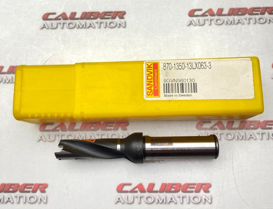 SANDVIK 870-1350-13LX063-3  Exchangeable Tip Drill (NEW) - Caliber Automation Online Store