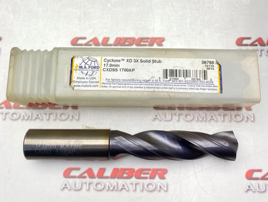 M.A. FORD CXDSS 1700AP Solid Double Margin Drill (NEW) - Caliber Automation Online Store