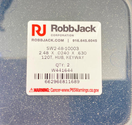 ROBB JACK SW2-48-10003 Carbide Slitting Saws 2.48 X .0240 X .630 (NEW) - Caliber Automation Online Store