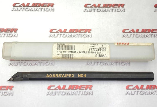 RTW 730115 / A08R-SVJP2 Coolant Thru Boring Bar (NEW) - Caliber Automation Online Store