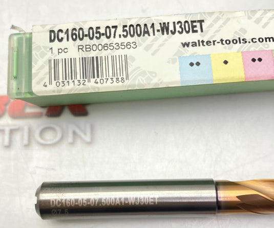 WALTER-TITEX DC160-05-07.500A1-WJ30ET Thru Coolant Drill (NEW) - Caliber Automation Online Store
