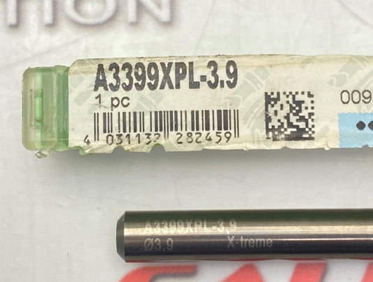 WALTER -TITEX A3399XPL-3.9 Thru Coolant Carbide Drill (NEW) - Caliber Automation Online Store