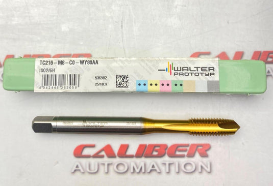 WALTER-PROTOTYP TC216-M8-C0-WY80AA Spiral Point Tap (NEW) - Caliber Automation Online Store