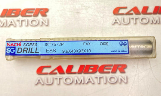 NACHI SGESS LIST7572P 9.9 mm Drill (NEW) - Caliber Automation Online Store