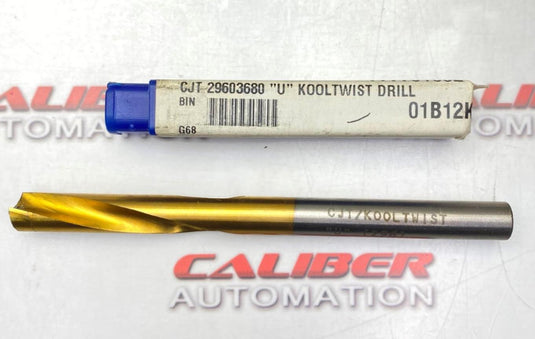 CJT KOOLTWIST 29603680 Coolant Thru Carbide  Drill  (NEW) - Caliber Automation Online Store
