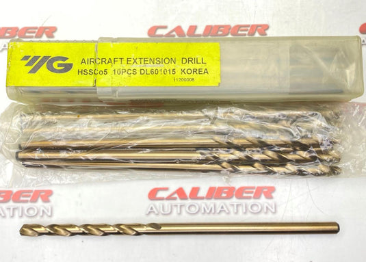YG1 HSS DL601015 AIRCRAFT EXTENSION Drill (NEW) - Caliber Automation Online Store