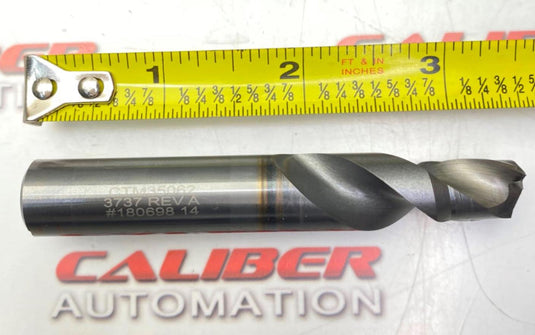 CTM35062 3737 REV A Solid Carbide Coolant Through Drill (USED) - Caliber Automation Online Store