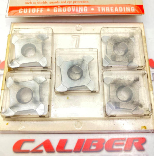 MANCHESTER 5710M45 Qty5 Carbide Grooving/Threading Inserts (NEW) - Caliber Automation Online Store