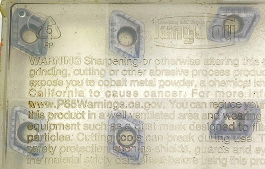TUNGALOY 15NA11 AH725 Carbide Grooving/Threading Inserts (NEW) - Caliber Automation Online Store