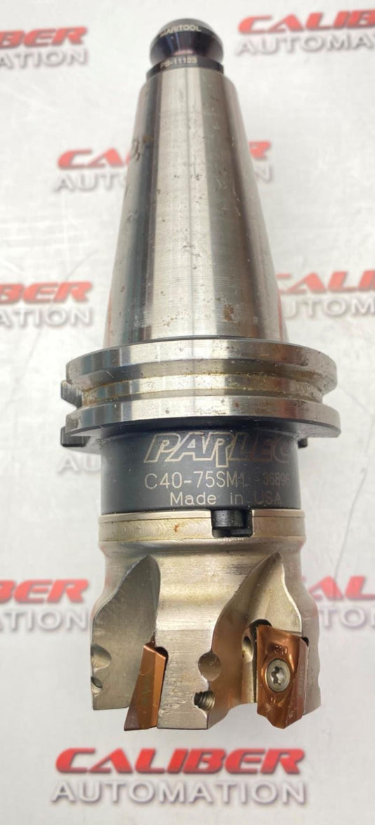 PARLEC C40-75SM1 Collet Chuck Tool Holder with WALTER F4042.UB.051.Z05.15 (USED) - Caliber Automation Online Store