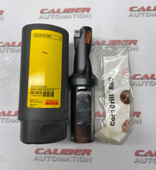 SANDVIK Coromant A880-D0812LX25-02 Corodrill 880 Indexable Insert Drill - Caliber Automation Online Store