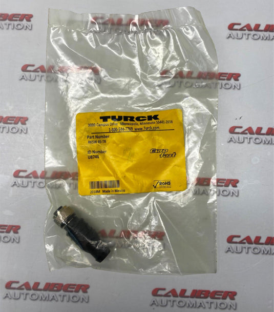 TURCK RKSW 45-TR Terminal Resistor Sensor Connector - Caliber Automation Online Store