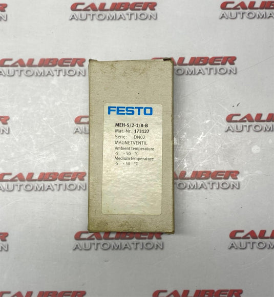 FESTO MEH-5/2-1/8-B Solenoid Valve - Caliber Automation Online Store