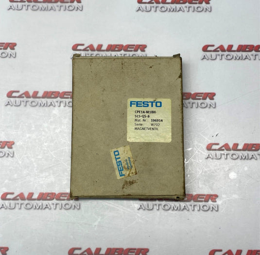 FESTO CPE14-M1BH-5LS-QS-8 Solenoid Valve - Caliber Automation Online Store
