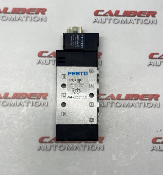 FESTO CPE14-M1BH-5L-1/8 Solenoid Valve - Caliber Automation Online Store