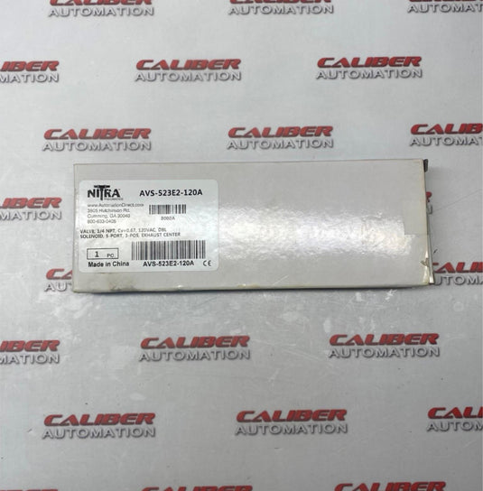 NITRA AVS-523E2-120A Pneumatic Solenoid Valve - Caliber Automation Online Store