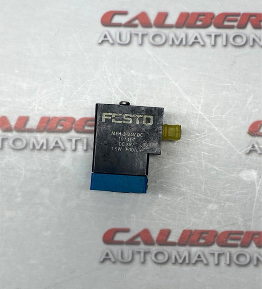 FESTO MEH-3-24V-DC Solenoid Coil - Caliber Automation Online Store