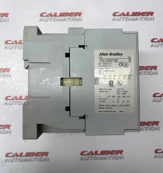 Allen-Bradley 100-C60*00 Contactor - Caliber Automation Online Store