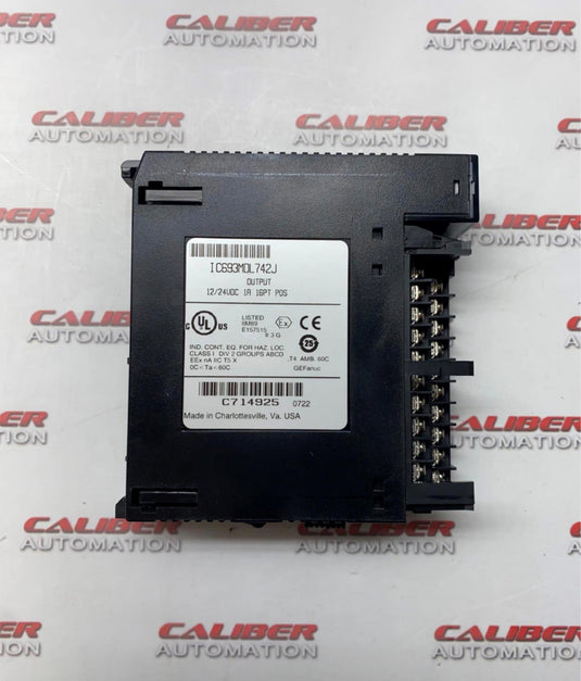 FANUC IC693MDL742J Missing Door Output Module - Caliber Automation Online Store