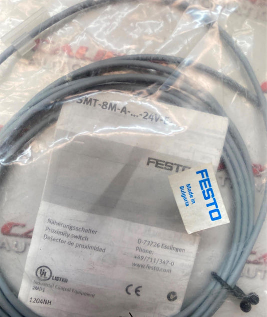 FESTO SMT-8M-A-PS-24V-E-3-M8D Proximity Sensor - Caliber Automation Online Store