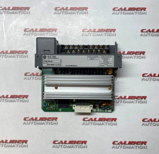 Allen-Bradley 1746-OA16 SER A SLC 500 Output Module - Caliber Automation Online Store