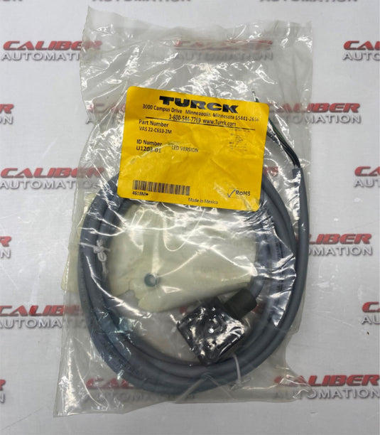 TURCK VAS 22-C653-2M Double-ended Cordset - Caliber Automation Online Store