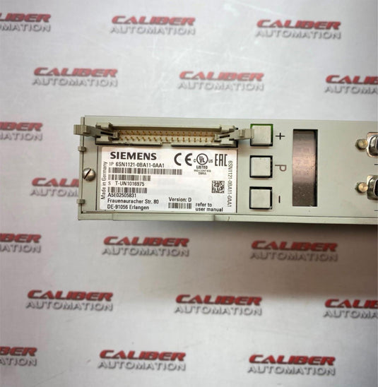 SIEMENS 6SN1121-0BA11-0AA1 Spindle Control Module - Caliber Automation Online Store