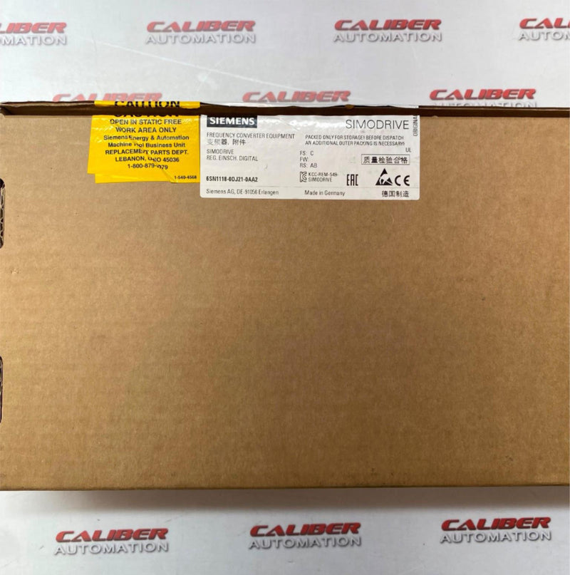 Load image into Gallery viewer, SIEMENS 6SN1118-0DJ21-0AA2 Control Unit - Caliber Automation Online Store
