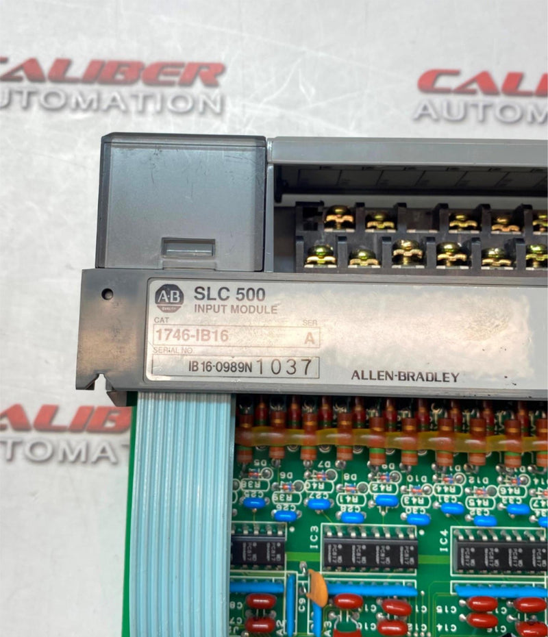 Load image into Gallery viewer, Allen-Bradley 1746-IB16 SER A SLC 500 Input Module (USED) - Caliber Automation Online Store
