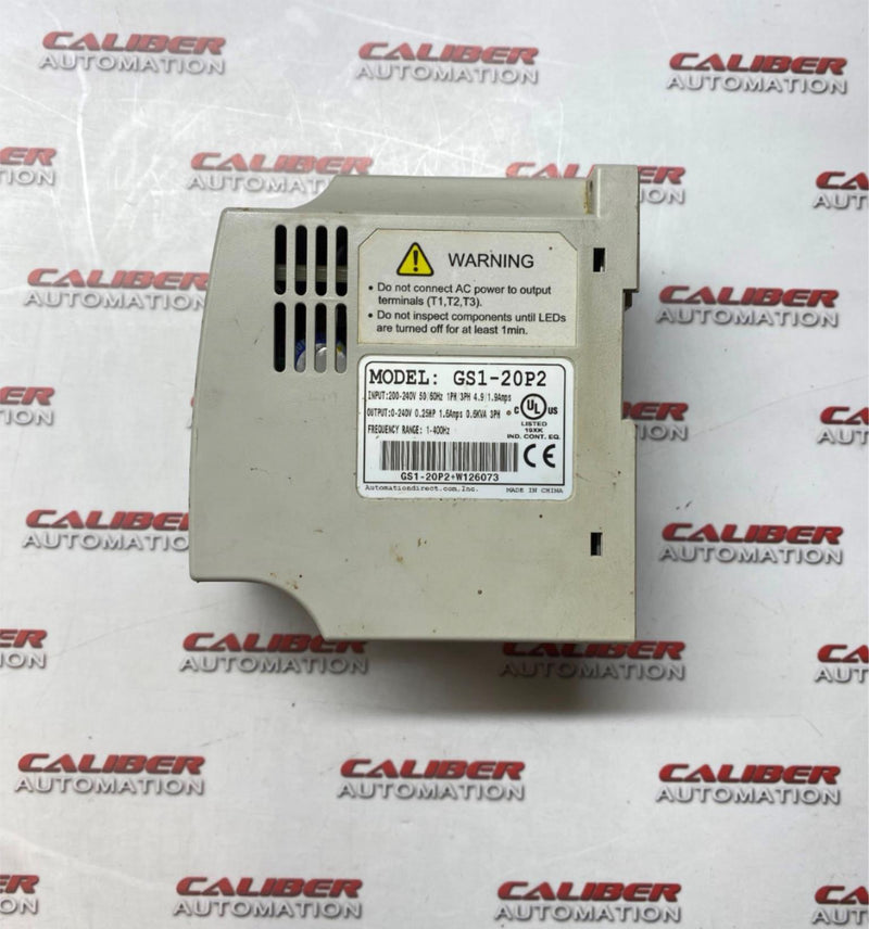 Load image into Gallery viewer, AUTOMATION DIRECT GS1-20P2 AC Micro Drive - Caliber Automation Online Store
