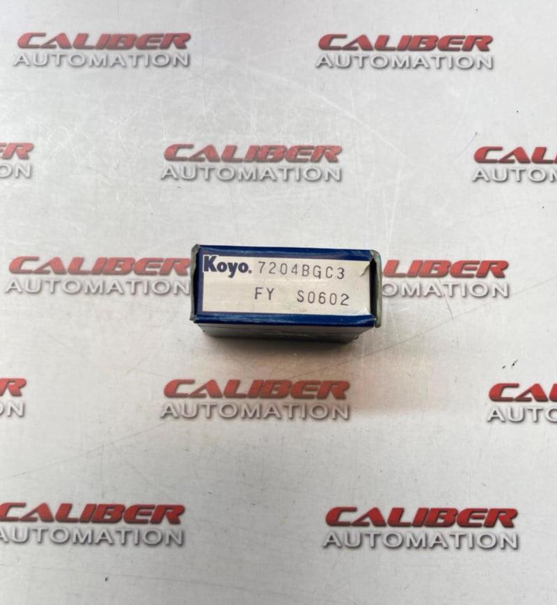 Load image into Gallery viewer, KOYO BALL &amp; ROLLER BEARINGS 7204BGC3 Bearing - Caliber Automation Online Store
