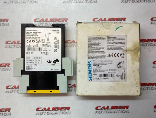 SIEMENS 3TK2824-1BB40 Safety Relay - Caliber Automation Online Store