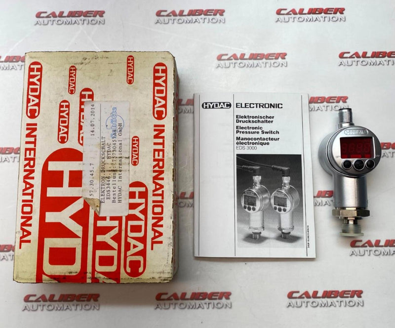 Load image into Gallery viewer, HYDAC EDS 3446-3-0250-000 Pressure Switch - Caliber Automation Online Store
