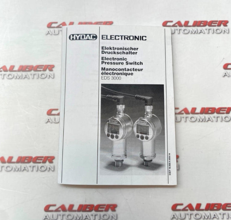 Load image into Gallery viewer, HYDAC EDS 3446-3-0250-000 Pressure Switch - Caliber Automation Online Store
