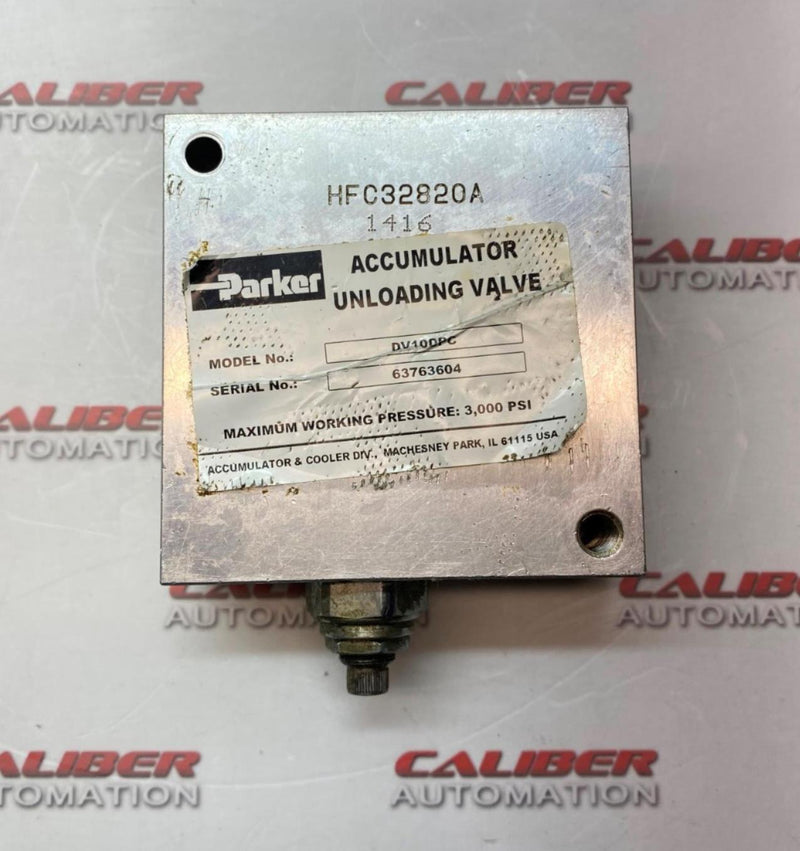 Load image into Gallery viewer, PARKER DV10DPC Accumulator Unloading Valve - Caliber Automation Online Store

