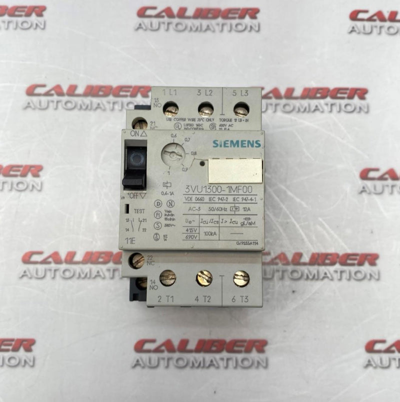 Load image into Gallery viewer, SIEMENS 3VU1300-1MF00 Circuit Breaker - Caliber Automation Online Store

