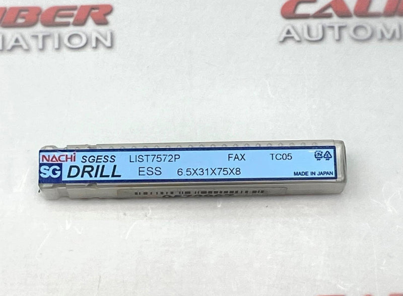 Load image into Gallery viewer, NACHI SGESS Drill 0572967 6.50mm Size 135° Powdered Metal Cobalt - Caliber Automation Online Store
