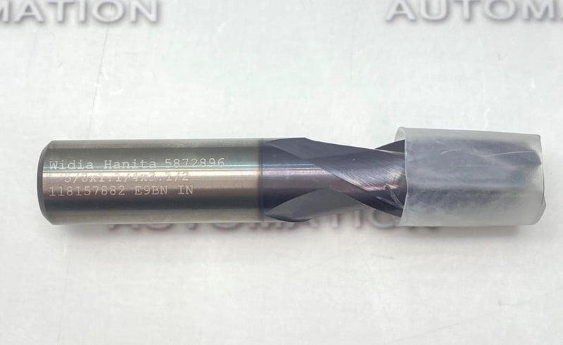 Load image into Gallery viewer, WIDIA HANITA I2S0625T125R Solid Carbide Endmill 2FL 5/8 - Caliber Automation Online Store
