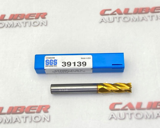 KYOCERA SGS 39139 Solid Carbide Tools 5/16 Endmill 4FL - Caliber Automation Online Store