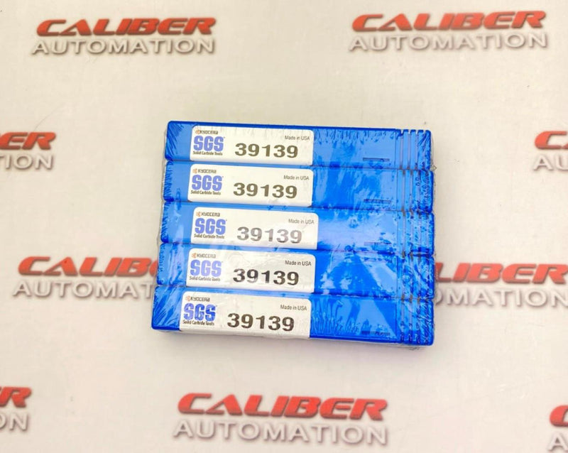 Load image into Gallery viewer, KYOCERA SGS 39139 Solid Carbide Tools 5/16 Endmill 4FL - Caliber Automation Online Store
