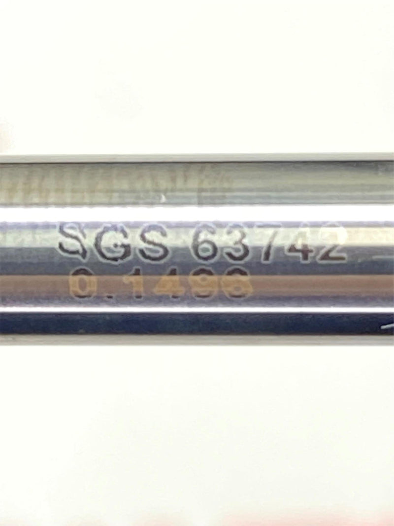 Load image into Gallery viewer, SGS 63742 AlTiN 3,8mm Dia x 24.0mm LOC Drill 2FL - Caliber Automation Online Store

